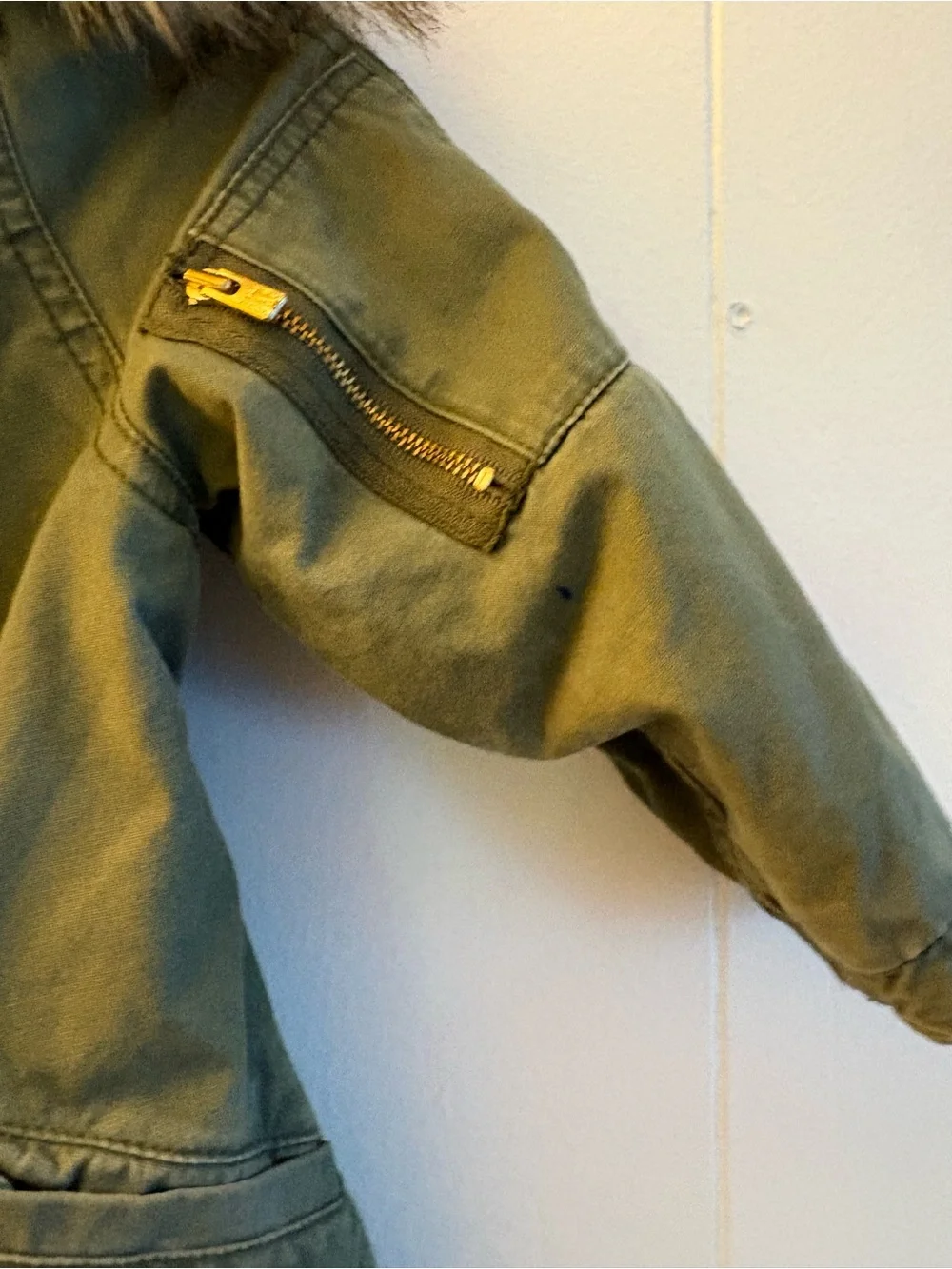 GAP Baby Toddler Olive Green Jacket